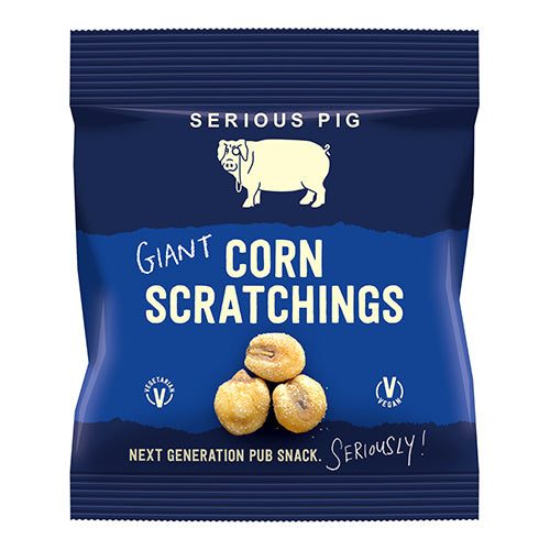 Serious Pig Giant Corn Scratchings 35g   12