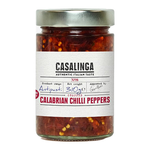 Casalinga Chopped Calabrese Chilli Peppers 310g   6