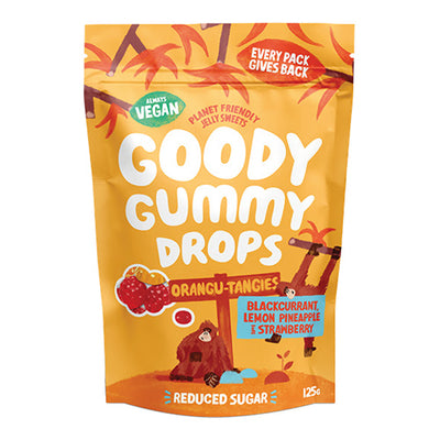 Goody Gummy Drops Orangu-tangies 125g   8