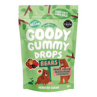 Goody Gummy Drops Bears 125g   8