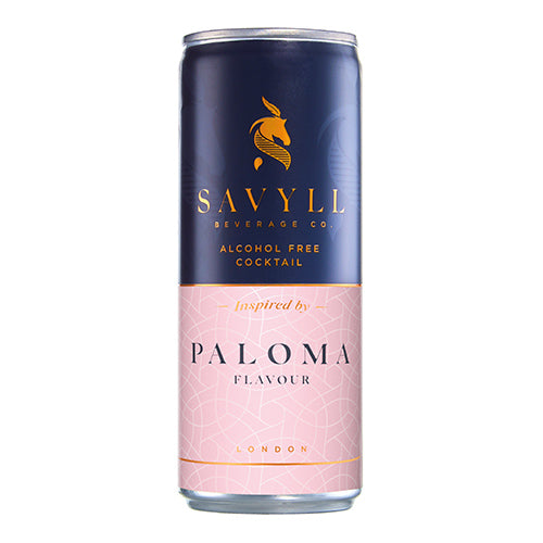 Savyll Paloma - Non-Alcoholic Cocktail 250ml Can   12