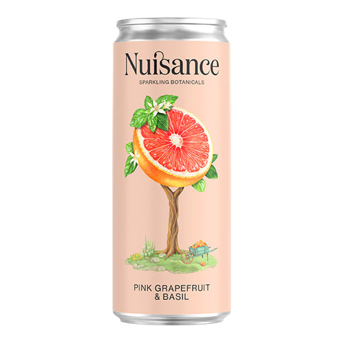Nuisance Drinks Pink Grapefruit & Basil 250ml   12