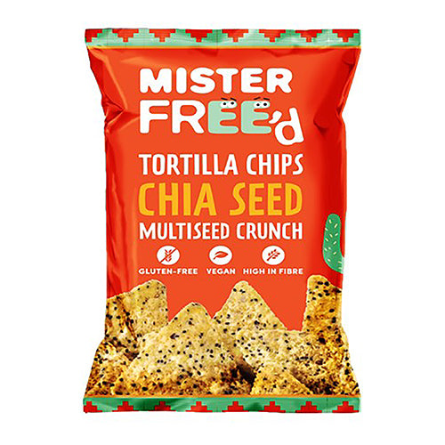 Mister Free'd Tortilla Chips with Chia Seed 135g   12