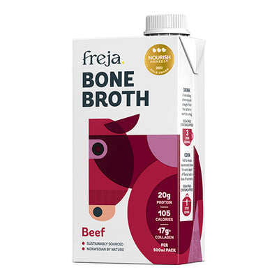 Freja Beef Bone Broth 500ml   6
