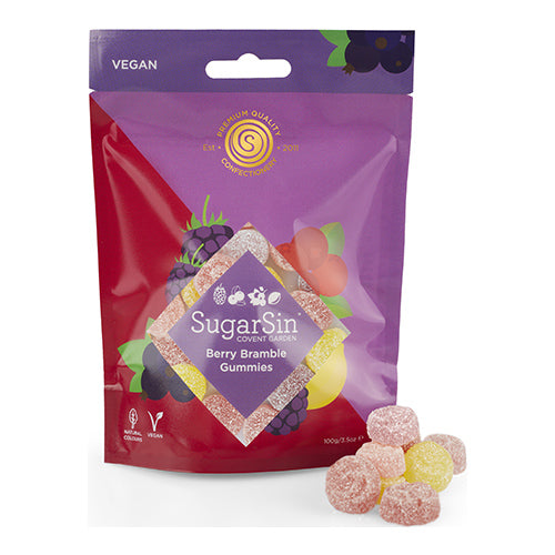 SugarSin Berry Bramble Gummies 100g   10