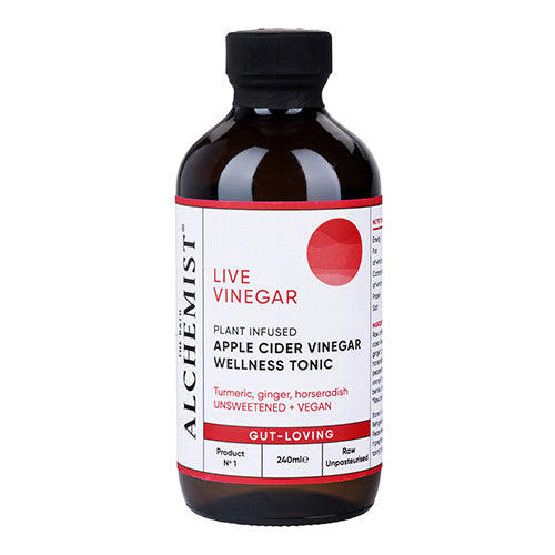 The Bath Alchemist Apple Cider Vinegar Wellness Tonic Unsweetend + Vegan N°1  240ml   6