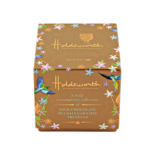 Holdsworth Chocolates Truly Scrumptious Sea Salt Caramel Truffles 100g   8