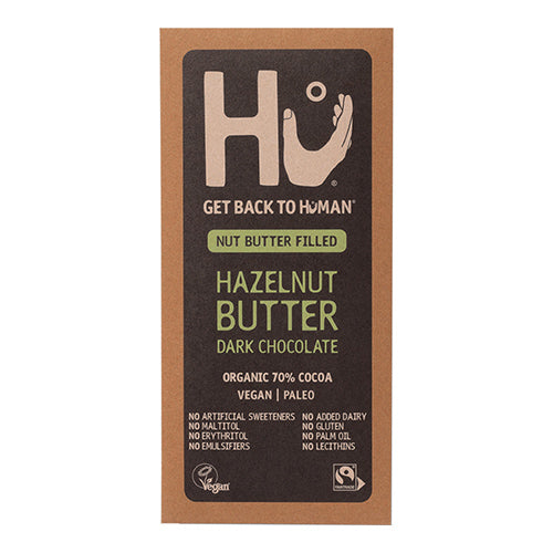 Hu Hazelnut Butter Dark Chocolate Bar 60g   12