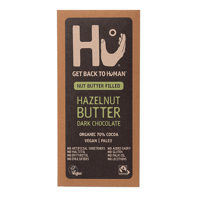Hu Hazelnut Butter Dark Chocolate Bar 60g   12