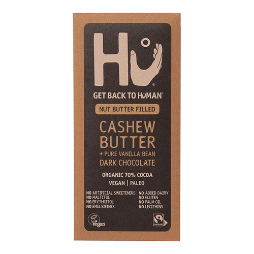 Hu Cashew Butter + Pure Vanilla Bean Dark Chocolate Bar 60g 12