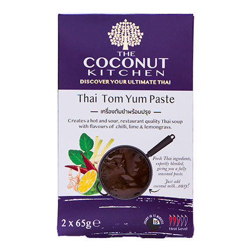 The Coconut Kitchen Thai Tom Yum Soup Paste 2x65g   6
