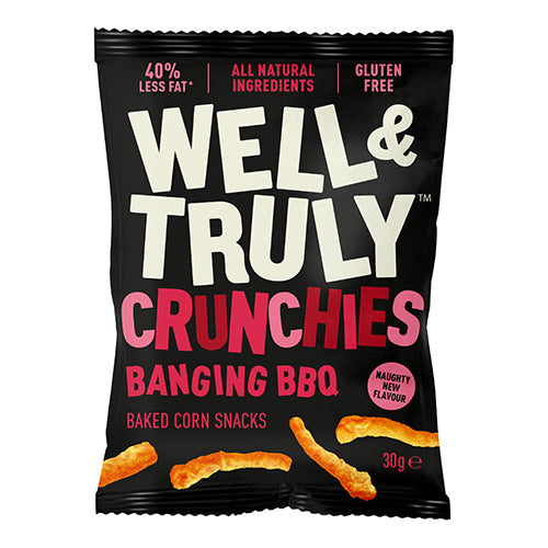Well&Truly Crunchies Bangin BBQ 30g 10