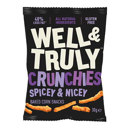 Well&Truly Crunchies Spicey & Nicey 30g   10