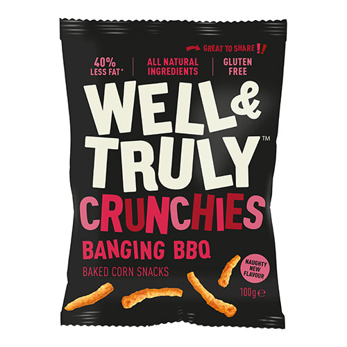 Well&Truly Crunchies Bangin BBQ 100g 14