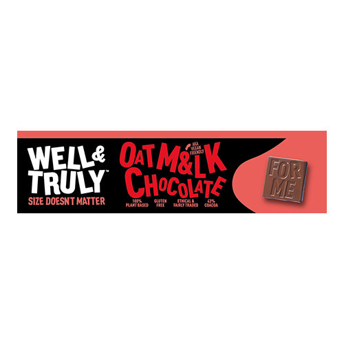 Well&Truly Oat Milk Chocolate 30g   20
