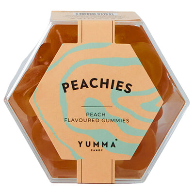 Yumma Candy Hexagon Peachies 99g   8