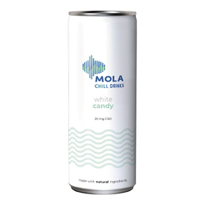 Mola Chill Drinks White Candy Cold Pressed CBD 250ml   6