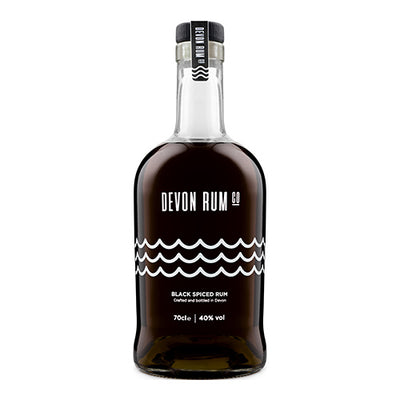 Devon Rum Co. Black Spiced Rum 40% ABV 70cl   6