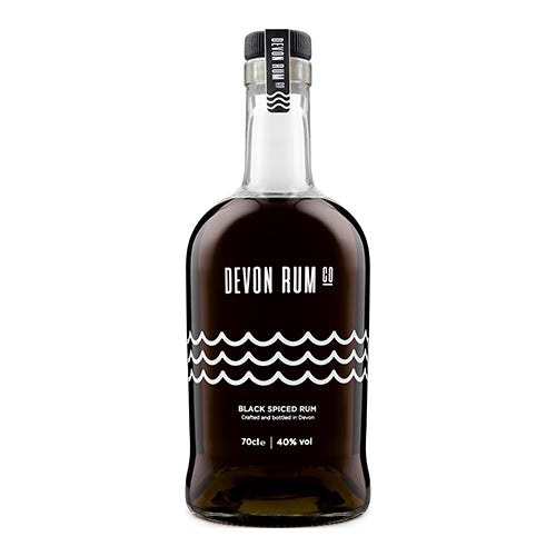 Devon Rum Co. Black Spiced Rum 40% ABV 70cl   6