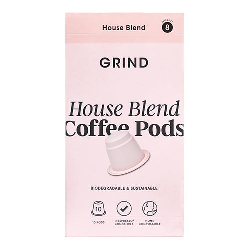 Grind Coffee Pods Refill Box Home Compostable 90g  10 x10