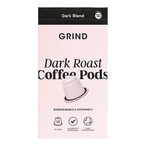 Grind Coffee Pods Refill Box Home Compostable Dark 90g   10 x 10