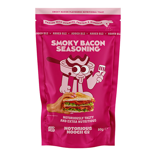 Notorious Nooch Smoky Bacon Seasoning 90g   12