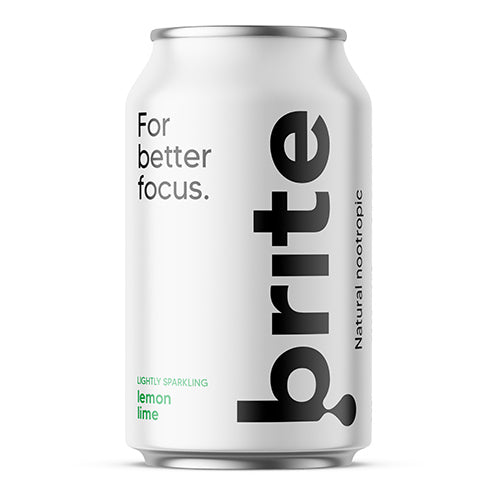 Brite For Better Focus Lemon Lime 350ml   24
