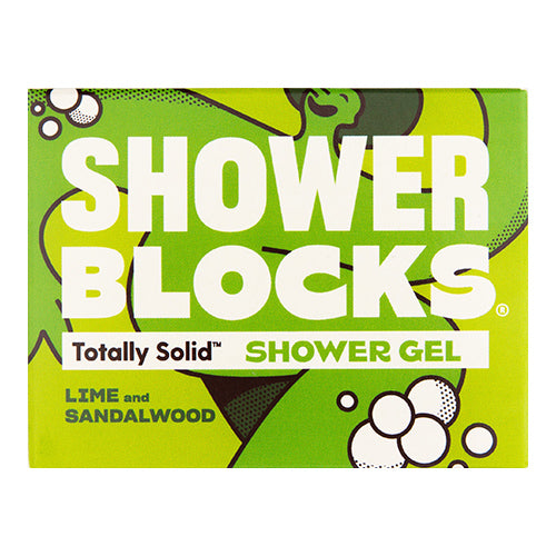 Shower Blocks Solid Shower Gel Lime & Sandalwood   6