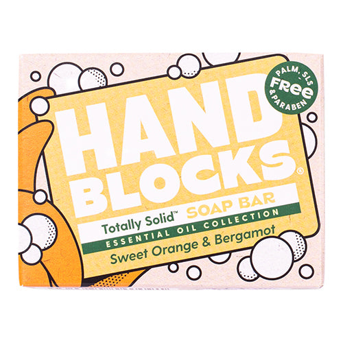 Hand Blocks Soap Bar Sweet Orange & Bergamot   6