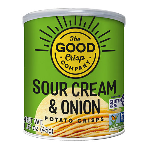 The Good Crisp Co Sour Cream & Onion 45g   12