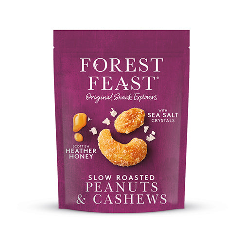 Forest Feast Scottish Heather Honey Roasted Peanuts & Cashews 120g   8