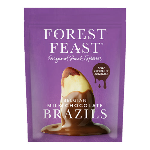 Forest Feast Belgian Milk Chocolate Brazils 120g   8