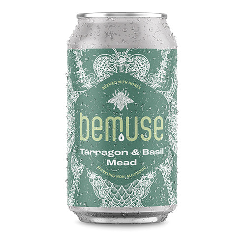 Bemuse Tarragon & Basil Sparkling Non-Alcoholic Mead 330ml   24