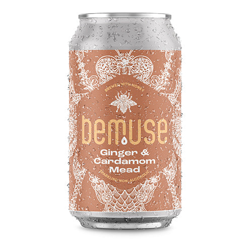Bemuse Ginger & Cardamom Sparkling Non-Alcoholic Mead 330ml   24