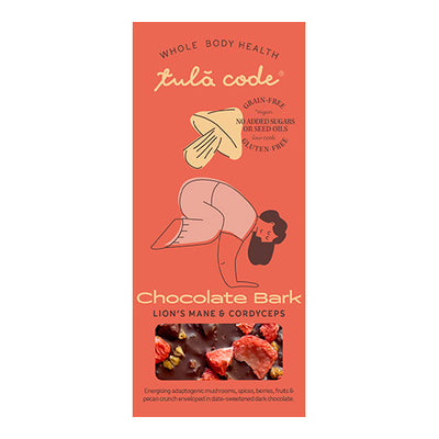 Tula Code Lion's mane & Cordyceps Chocolate Bark 36g   8