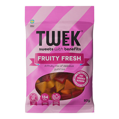 Tweek Sweets Fruity Fresh 80g   15