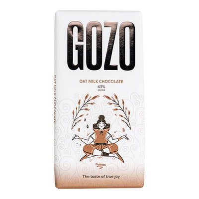 Gozo Oat Milk Chocolate 43% Cocoa 130g   12