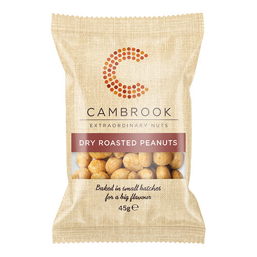 Cambrook Dry Roasted Peanuts 45g   24