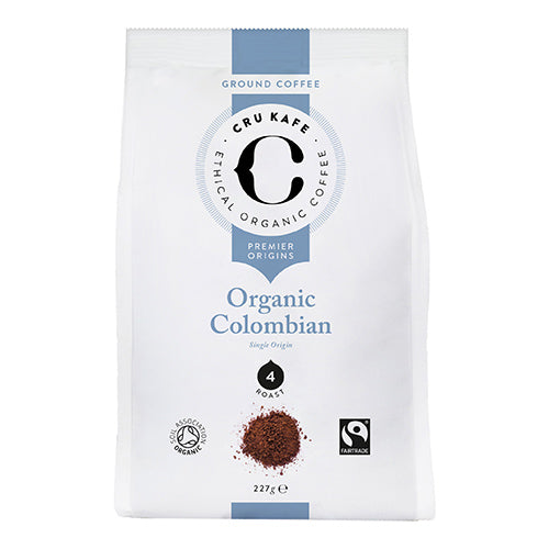 Cru Kafe Organic Fairtrade Colombian Ground Coffee 227g   6