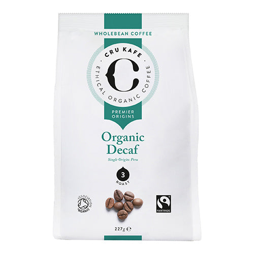 Cru Kafe Organic Fairtrade Decaf Peruvian Coffee Beans 227g   6