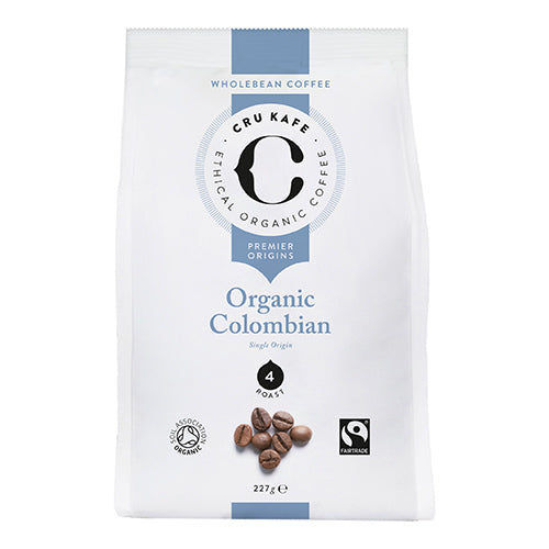 Cru Kafe Organic Fairtrade Colombian Coffee Beans 227g   6