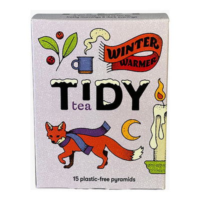 Tidy Tea Winter Warmer Plastic Free Pyramids 58g   6x15
