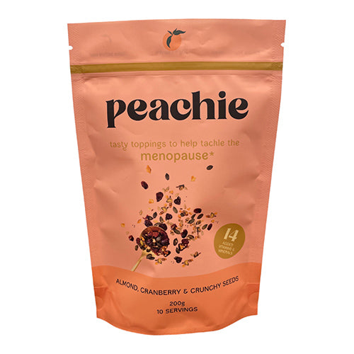 Peachie Almond Cranberry & Crunchy Seeds Menopause Topping 200g   12