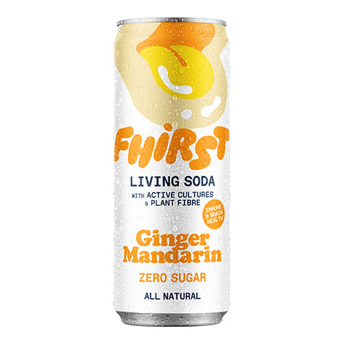 Fhirst Living Soda Ginger Mandarin 330ml   12