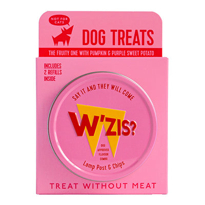 W’ZIS Tin & Refill Gift Pack: Lampost and Chips Dog Treats   8