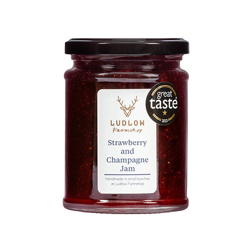 Ludlow Farmshop Strawberry and Champagne Jam 340g