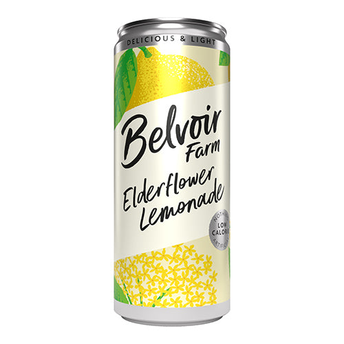 Belvoir Fruit Farm Delicious and Light Elderflower Lemonade 330ml   12