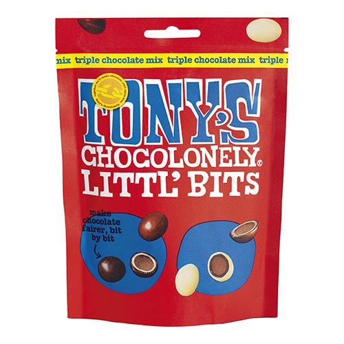 Tony Chocolonely Littl' Bits Triple Chocolate Mix 100g 8