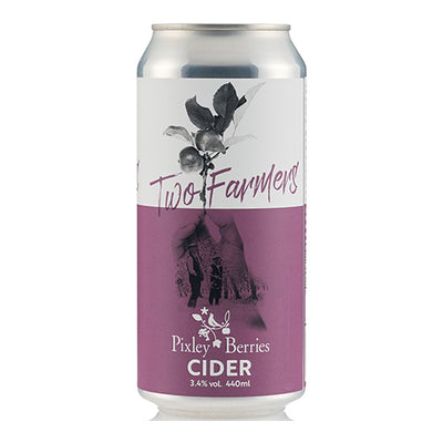 Two Farmers Pixley Berries Cider 440ml 12