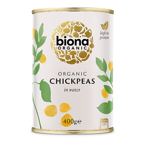 Biona Organic Chick Peas 400g   6